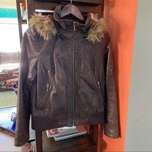 Winter Leather Jacket